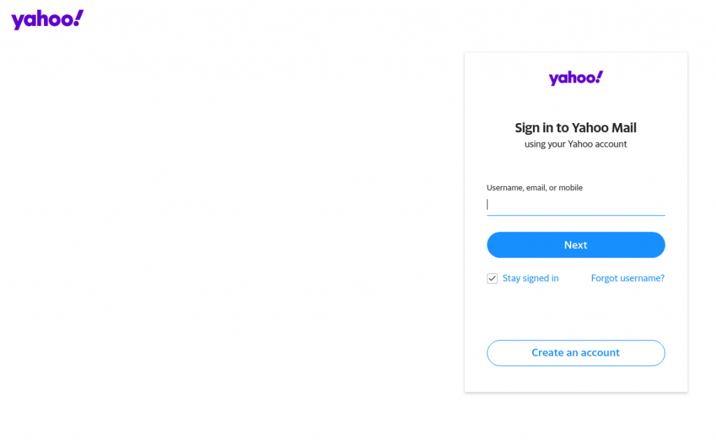 Como iniciar sesión Yahoo el ingreso de nombre y datos para el ingreso 